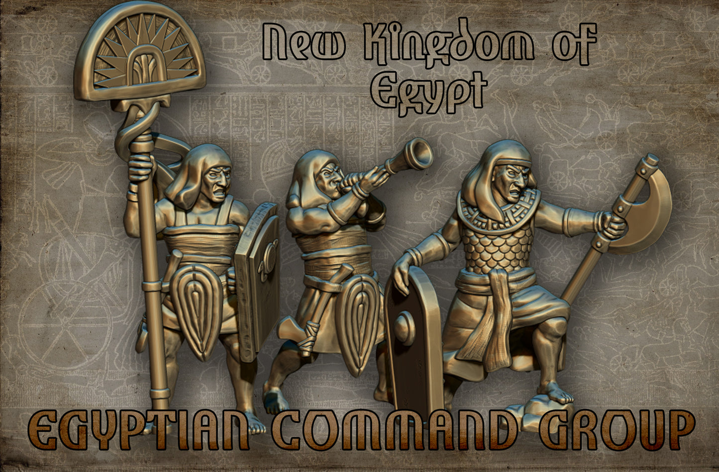 New Kingdom Egyptian Command Group