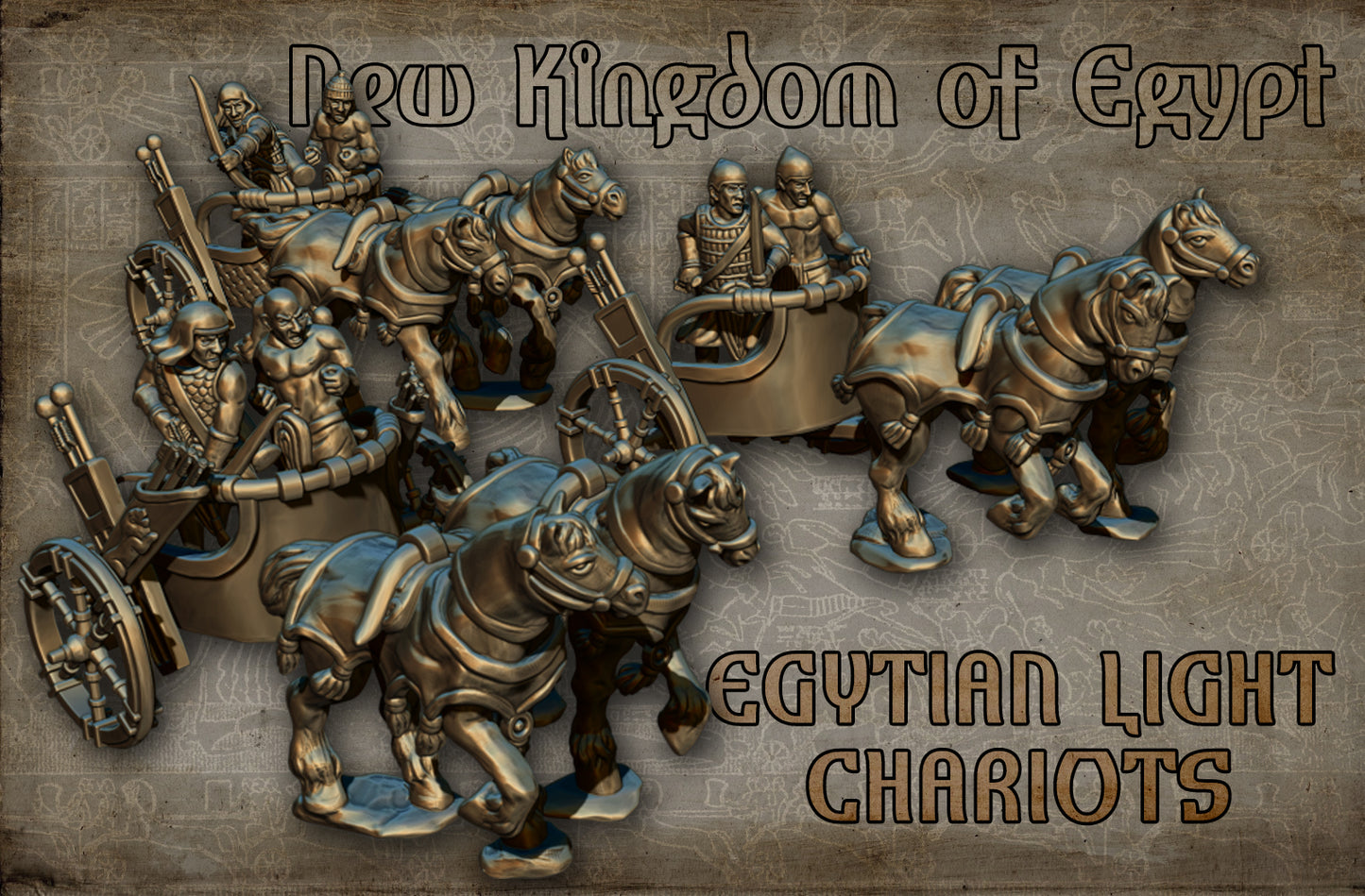 New Kingdom Egyptian Light Chariots